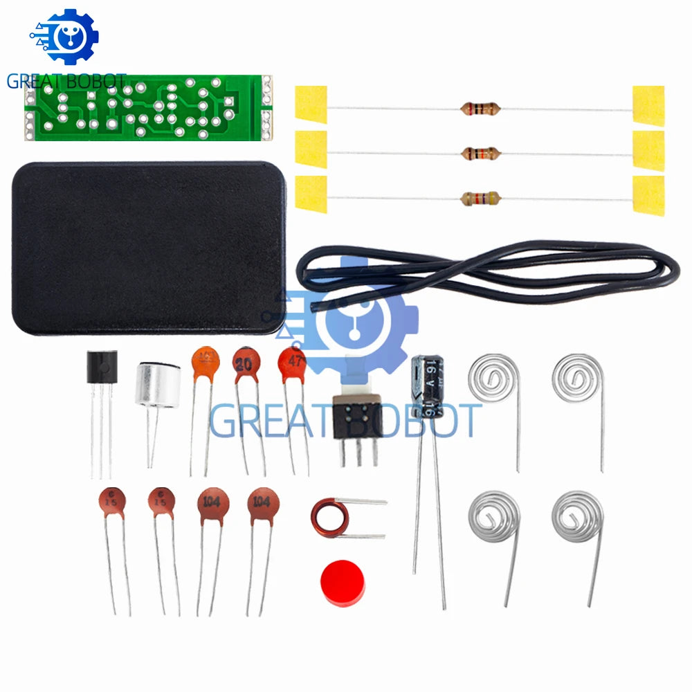 FM Wireless Mic Transmitter Module DIY Kit 70-110MHz 1.5V FM Transmitter Kit Axl