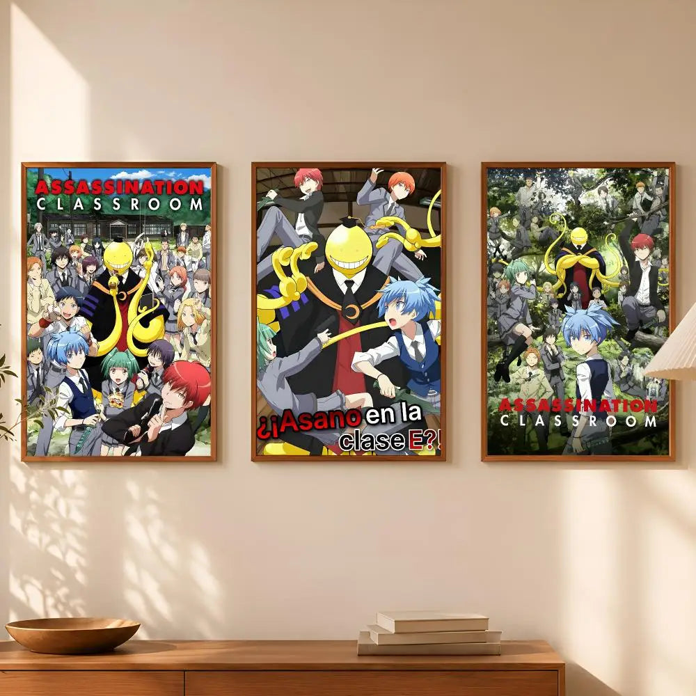 Assassination Classroom Anime Wall Poster – Self-Stick HD Print Anime Wall Poster Axl