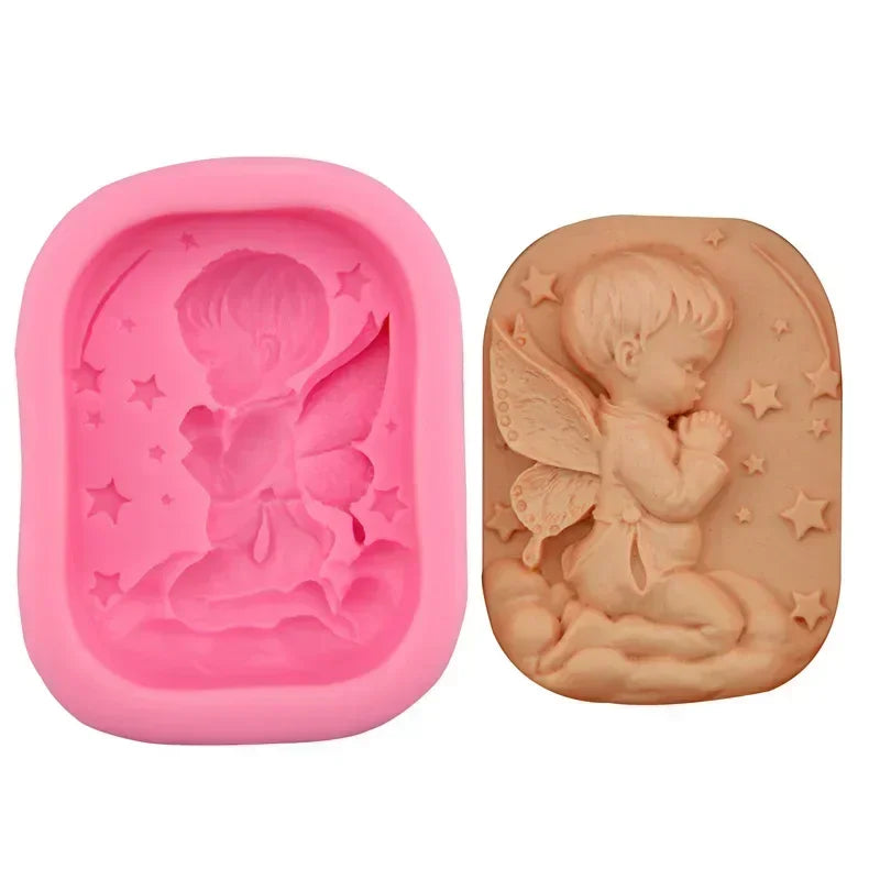 Angel Girl Silicone Soap Mold – Cake, Pastry & Ice Mould Silicone Baking Mold Axl