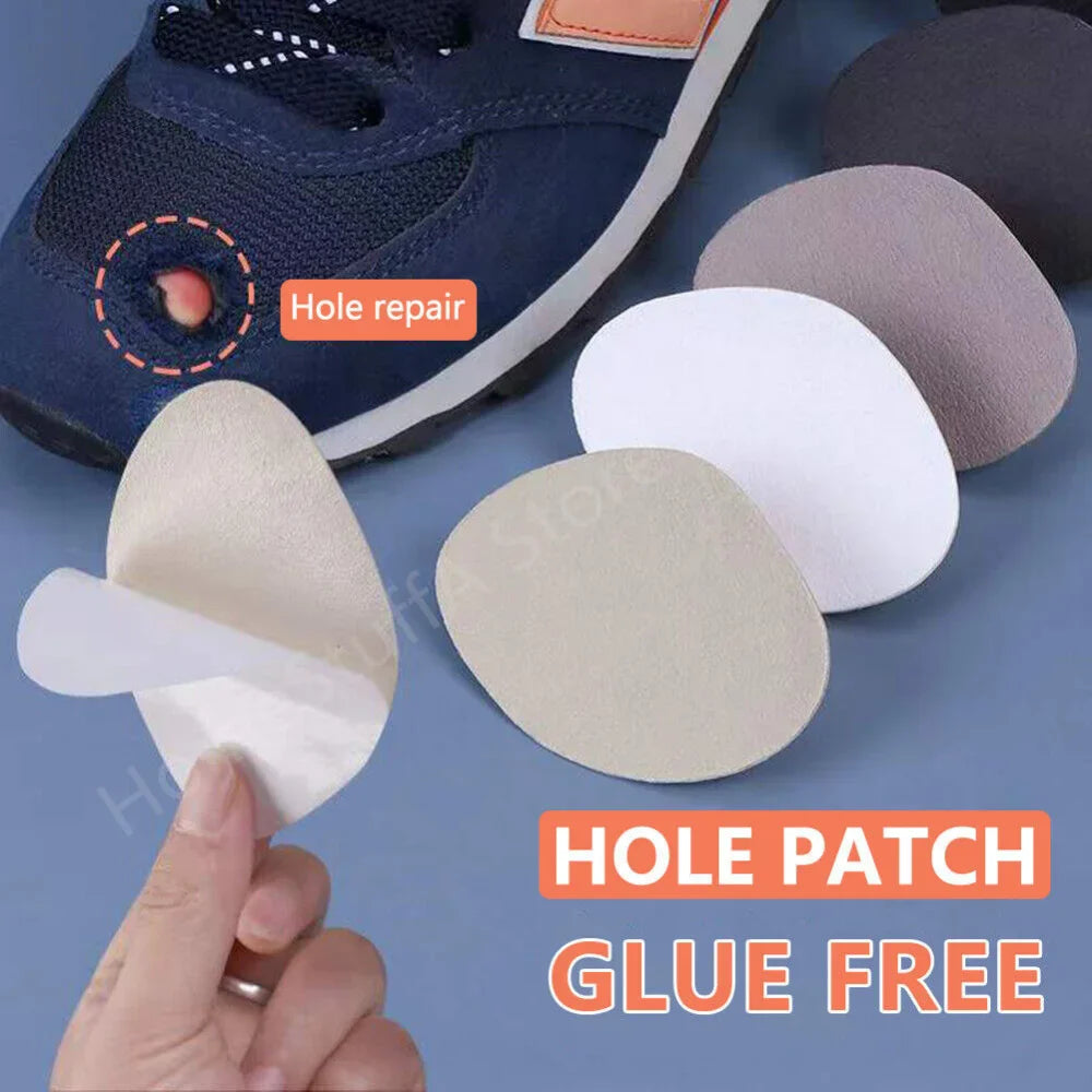 Shoe Heel Repair Patches – Self-Adhesive Microfiber 4-Pack DIY Shoe Heel Patches Axl
