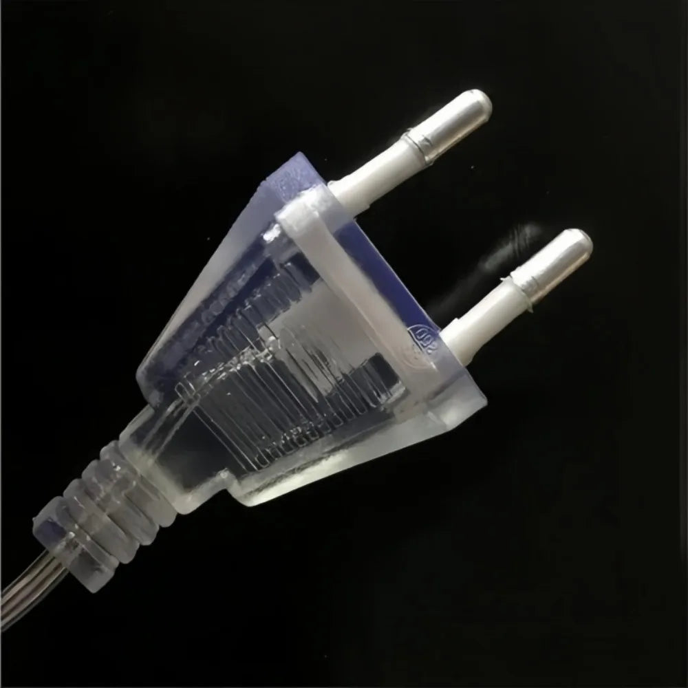 Transparent EU Plug Extension Cord for Fairy & LED String Lights Extension Cord Axl