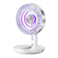 BALASHOV Foldable Desk Fan – 5-Speed LED Light & Type-C Portable Desk Fan Axl WHITE