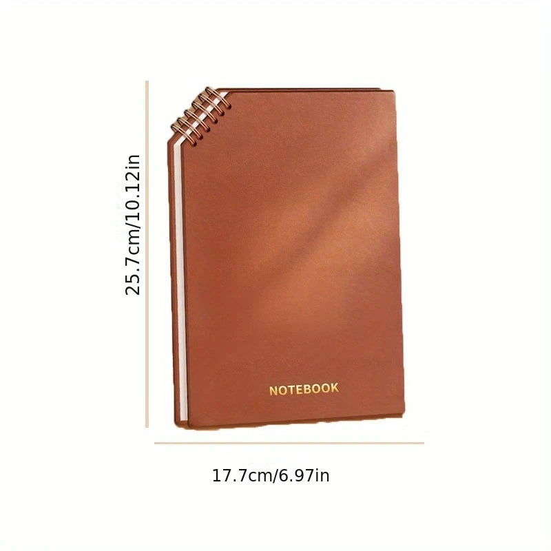 B5 Hardcover Spiral Notebook – Thick Lined Journal for Students Spiral Notebook Axl