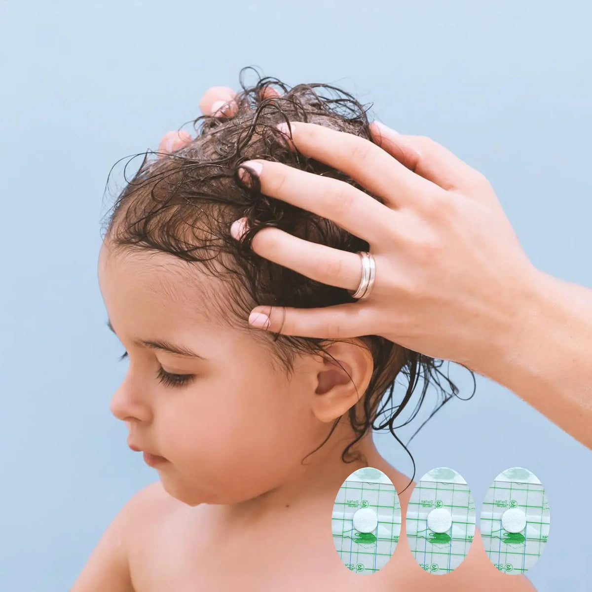 Baby Waterproof Ear Stickers – 100pc Shower & Swim Covers Baby Ear Protectors Axl