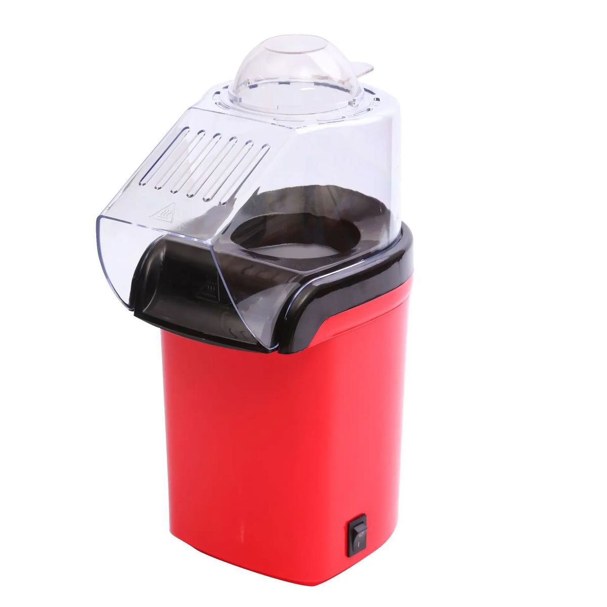 BALASHOV 1200W Hot Air Popcorn Maker – Mini Electric Corn Popper Popcorn Maker Axl Red US