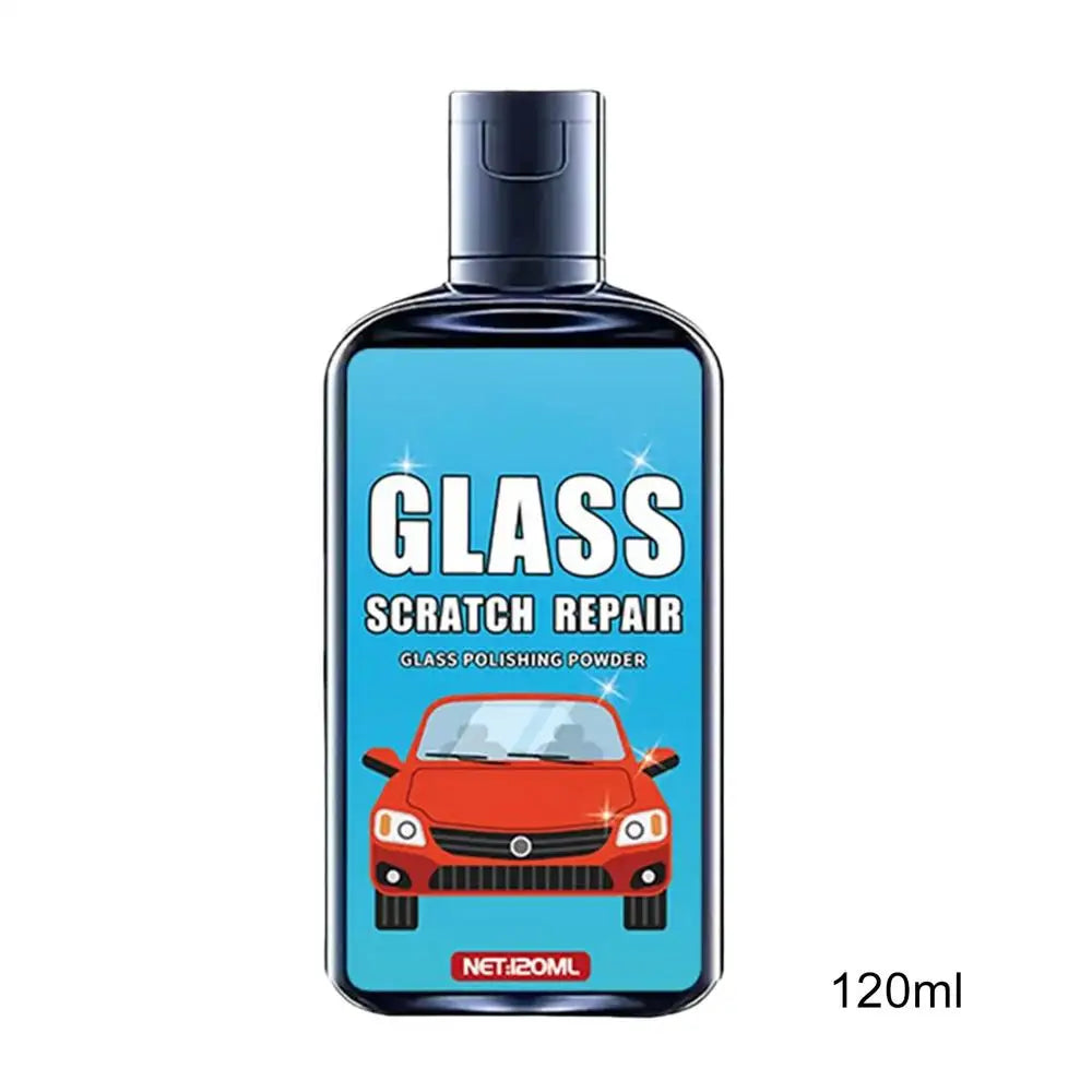 Car Glass Scratch Remover Polishing Wax 120ml + Sponge Car Glass Polish Axl 120ml