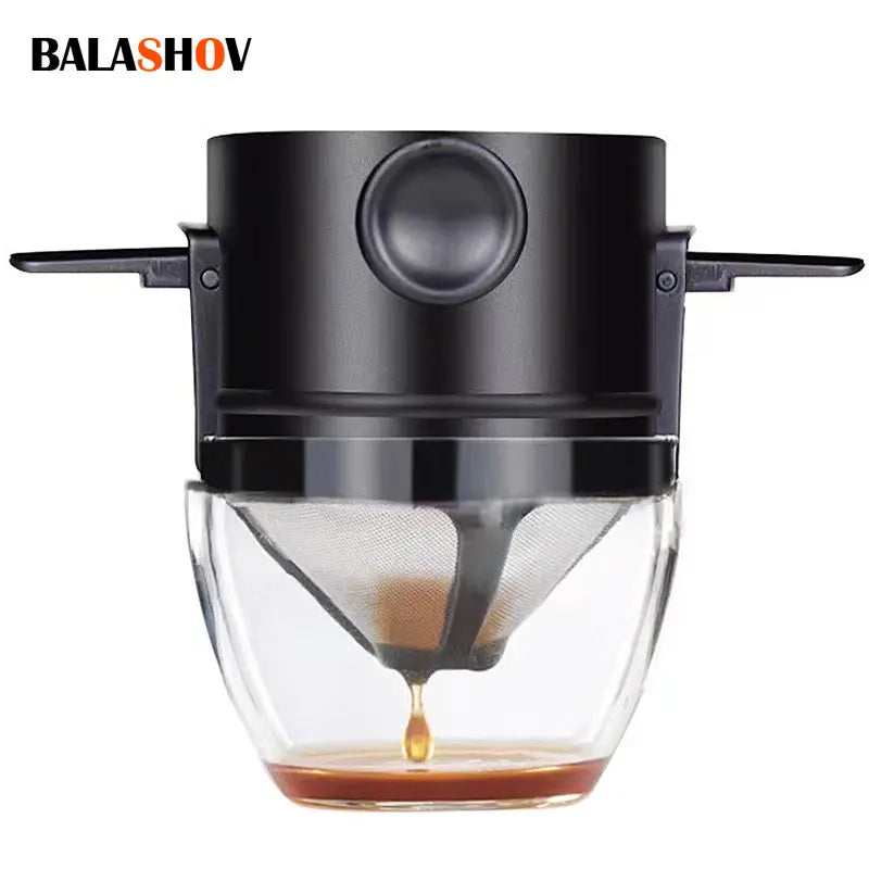 Reusable Stainless Steel Drip Coffee Filter & Tea Infuser Drip Coffee Filter Axl