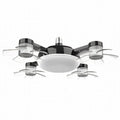 2-in-1 Ceiling Fan Light | 3-Speed Remote Control LED Lamp Ceiling Fan Light Axl 4 heads