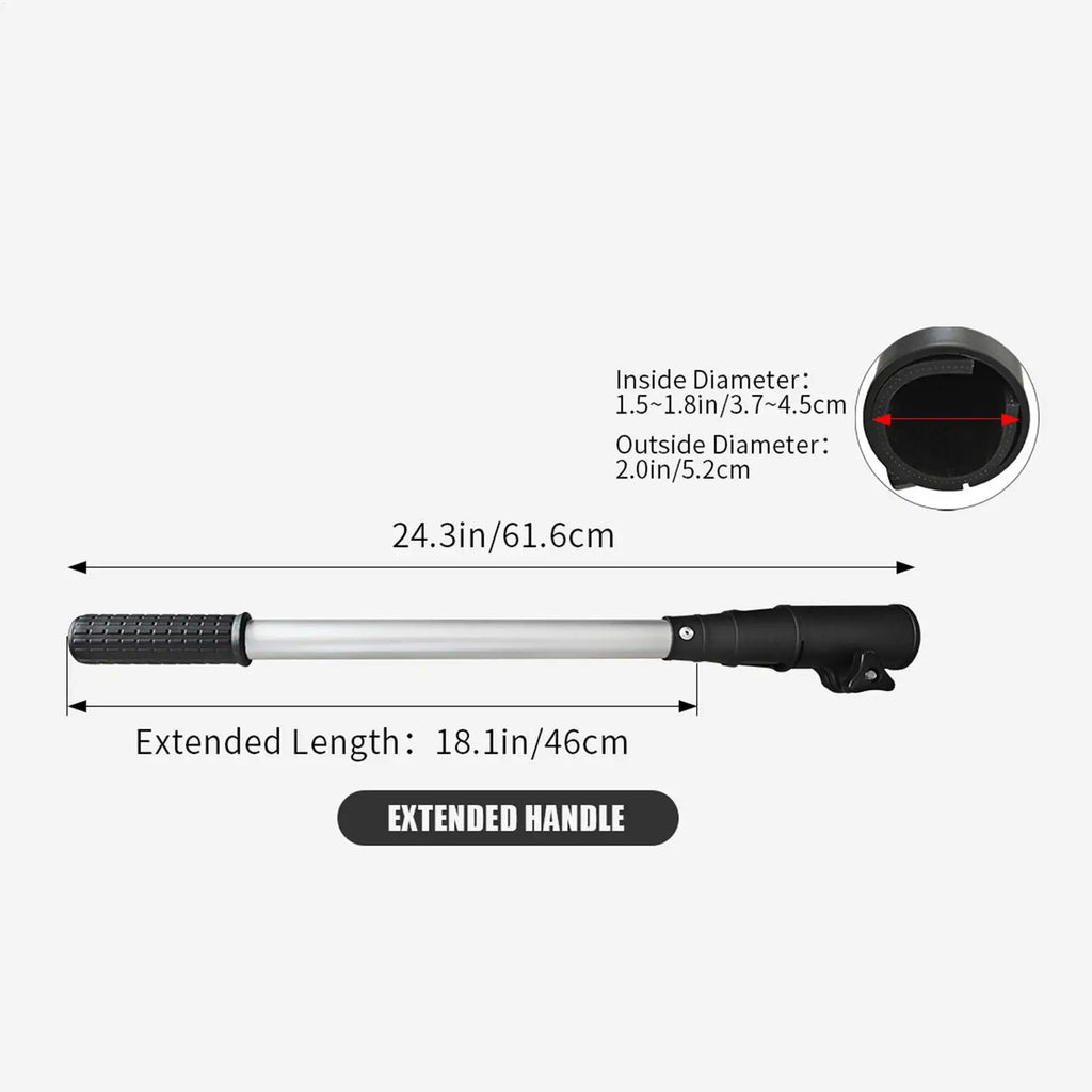 Adjustable Outboard Tiller Extension Handle – Aluminum Alloy Tiller Extension Handle Axl