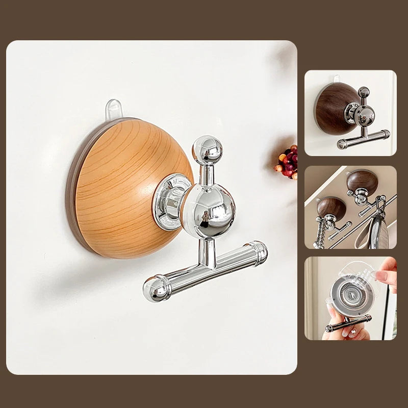 Suction Cup Wall Hooks – Waterproof Towel Hanger 1–2 Pack Suction Cup Hook Axl A3