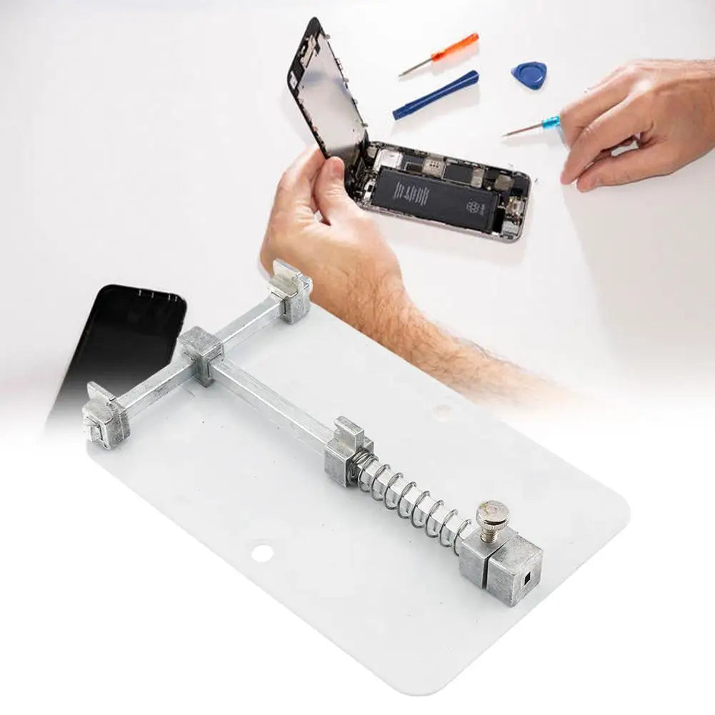 Universal PCB Board Holder – Stainless Steel Soldering Clamp PCB Board Holder Axl