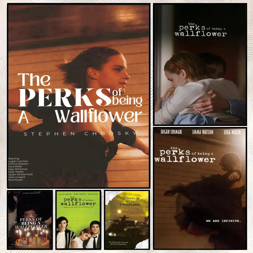 Perks of Being a Wallflower Poster – HD Self-Stick PVC Art Wall Art Poster Axl