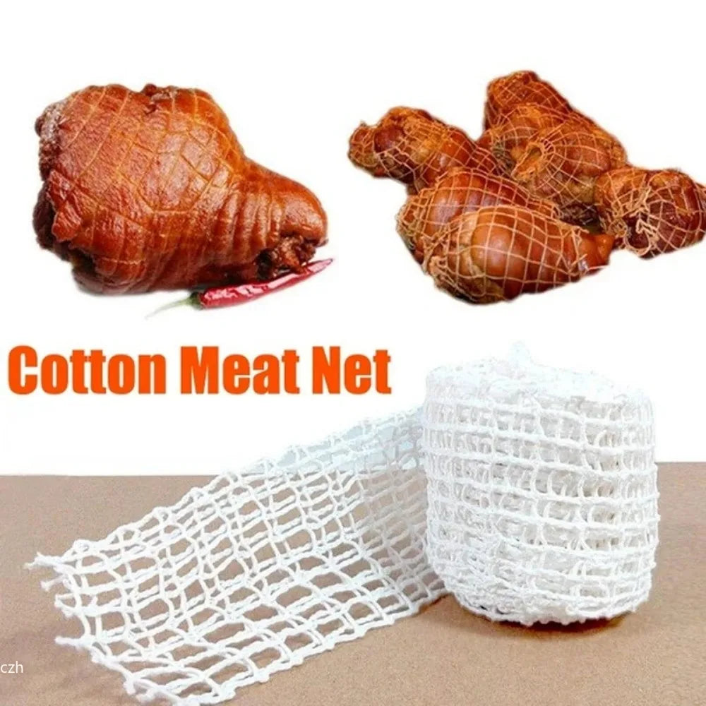 3M Cotton Meat Net – Sausage, Ham & Roast Cooking Net Roll Meat Cooking Net Axl