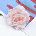 Silk Rose Artificial Flowers 5/10 Pcs | Wedding & Home Decor Artificial Silk Flowers Axl color 8 5 Pieces