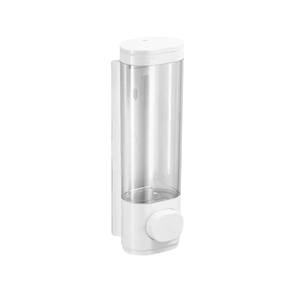 Wall-Mounted Foam Soap Dispenser – ABS Manual Pump Soap Dispenser Axl White Single Head