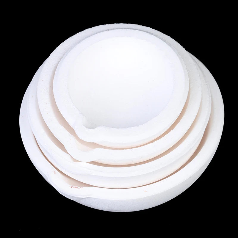 Quartz Silica Melting Crucible for Gold & Silver | 100g–500g Melting Crucible Axl