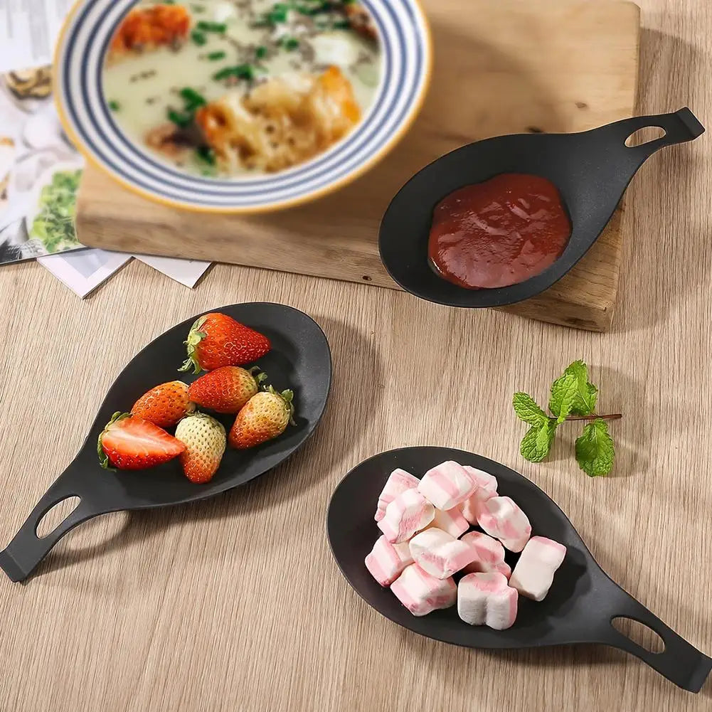Silicone Spoon Rest & Spatula Holder – Heat-Resistant Kitchen Tray Utensil Spoon Rest Axl