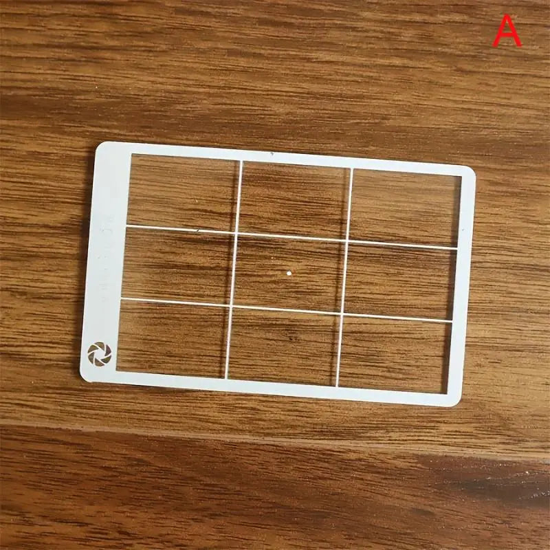 Fibonacci Golden Ratio Viewfinder – Photo Composition Ruler Photography Composition Tool Axl A