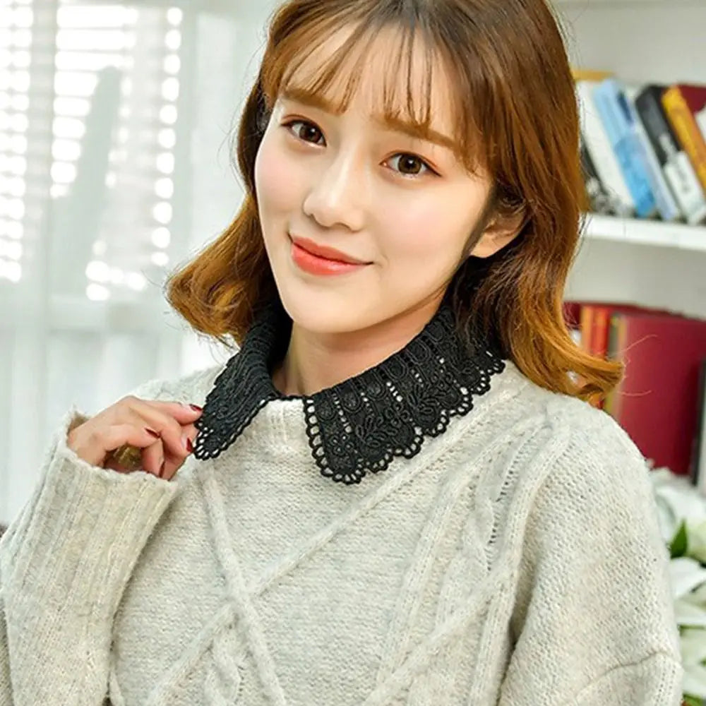 Detachable Lace False Collar – Women's Doll Collar Accessory Detachable Lace Collar Axl