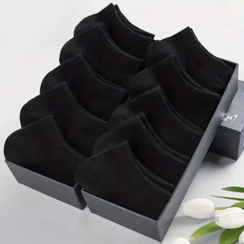 Men's Low Cut Ankle Socks – Breathable, Sweat-Wicking 6 Pack Men's Ankle Socks Axl