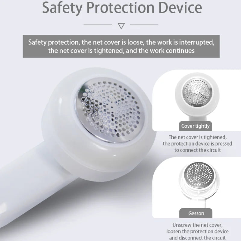 Portable Rechargeable Electric Lint Remover & Fabric Shaver Electric Lint Remover Axl