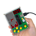 DIY Pixel Game Console Soldering Kit – 51 MCU, 4 Games DIY Electronics Kit Axl Default Title