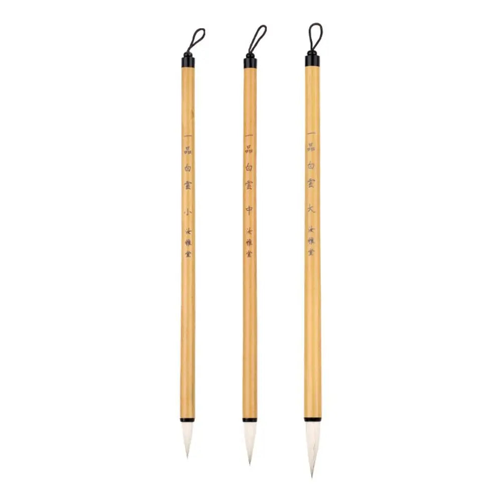 Chinese Calligraphy Brush – Wolf Hair Bamboo Art Paint Brush Calligraphy Art Brush Axl