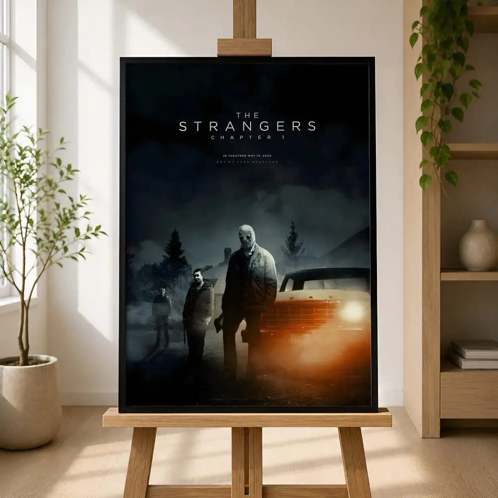 The Strangers Chapter 3 Poster – Waterproof Peel-and-Stick PVC Movie Wall Poster Axl