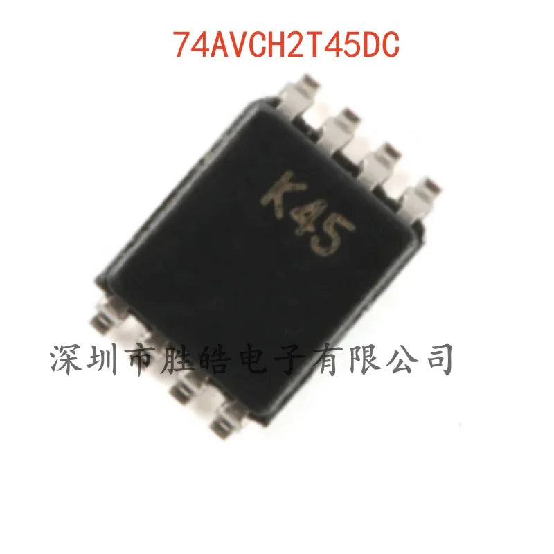 10PCS 74AVCH2T45DC Voltage Level Converter Transceiver VSSOP-8 IC Integrated Circuit Axl Default Title