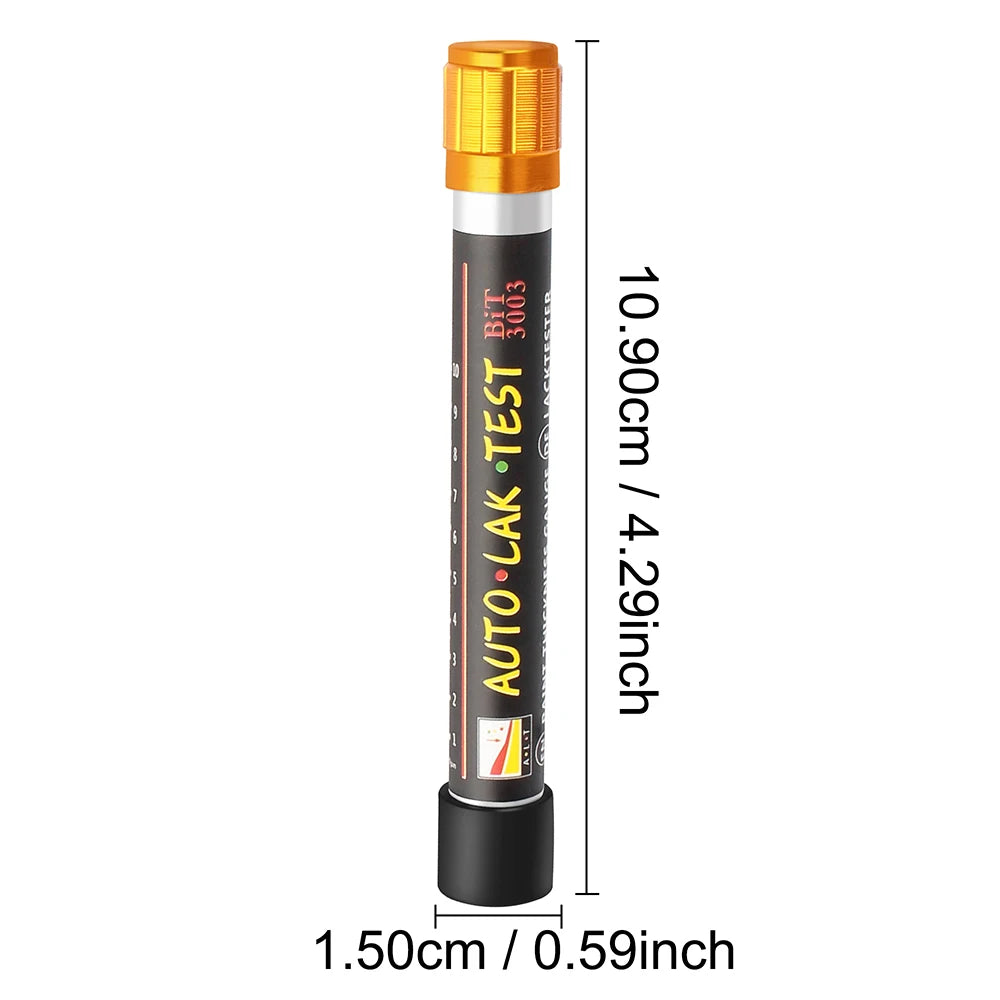 Car Paint Thickness Tester Pen – Waterproof Coating Meter Paint Thickness Tester Axl black