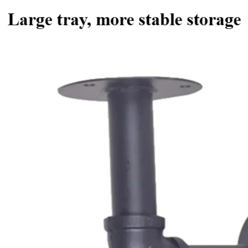 Industrial Iron Wall Bracket – Retro Pipe Shelf Support Wall Shelf Bracket Axl