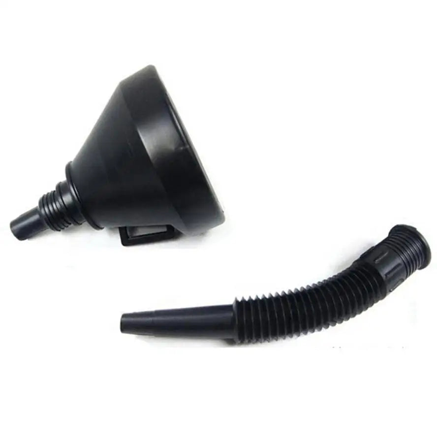 2-in-1 Oil Funnel with Flexible Spout & Mesh Strainer | Car Automotive Oil Funnel Axl