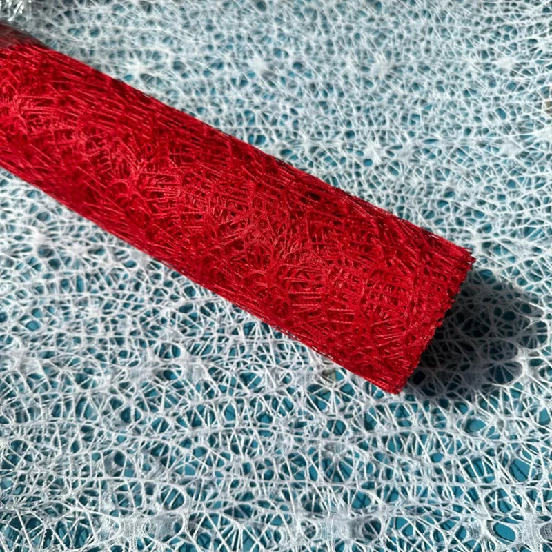Floral Mesh Wrapping Paper Roll – Hollow Net Bouquet Wrap