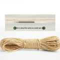 10M Natural Jute Rope Cat Scratcher & Furniture Protector Cat Scratcher Rope Axl brown-10M