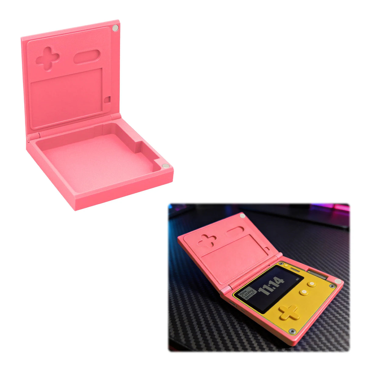 PLA Protective Storage Case for Playdate Console | Drop-Resistant Console Storage Case Axl