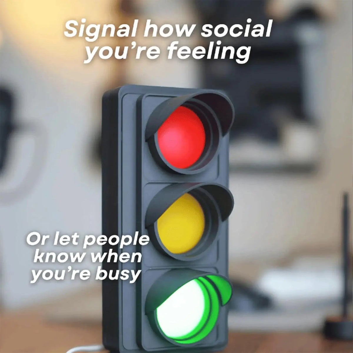 USB LED Busy Light Indicator – Do Not Disturb Office Signal LED Status Indicator Axl