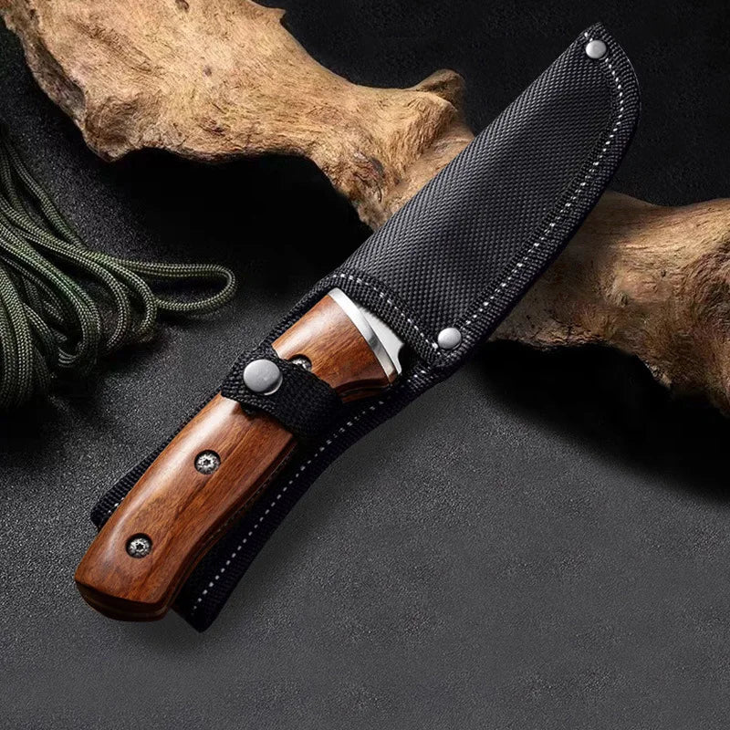 Handmade Forged Boning Knife – Stainless Steel & Rosewood Handle Boning Knife Axl Knife with cover China Mainland