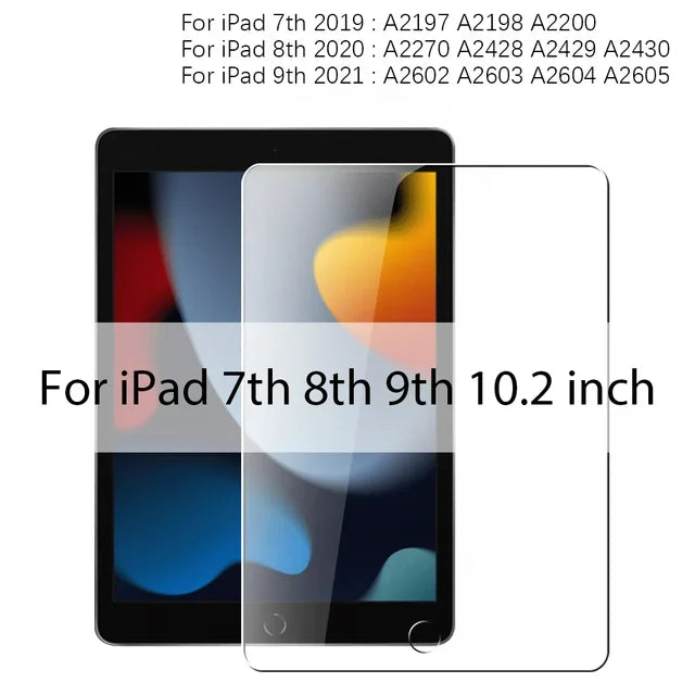 Tempered Glass Screen Protector – iPad 10th & 11th Gen 10.9" Tablet Screen Protector Axl FOR 7th 8th 9th