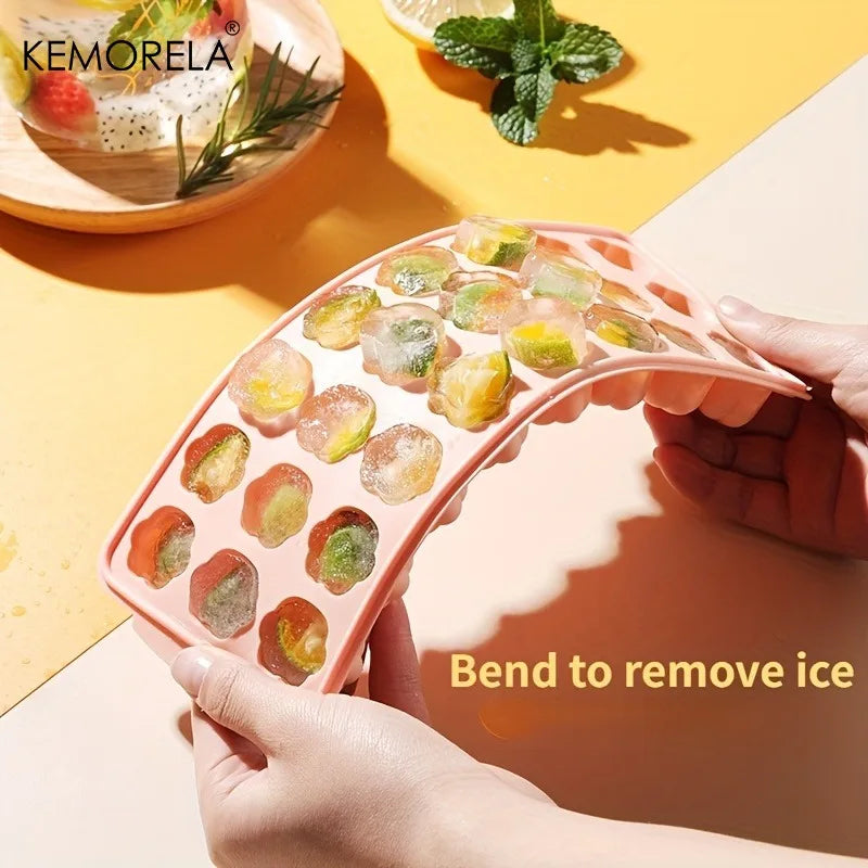 24-Grid Heart Shape Silicone Ice Cube Tray | Ice Ball Maker Silicone Ice Cube Tray Axl