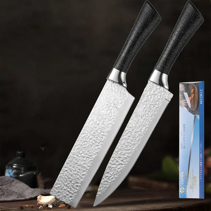 Stainless Steel Kitchen Knife Set | Non-Slip Handle 1–2 Pc Kitchen Knife Set Axl 2pcs
