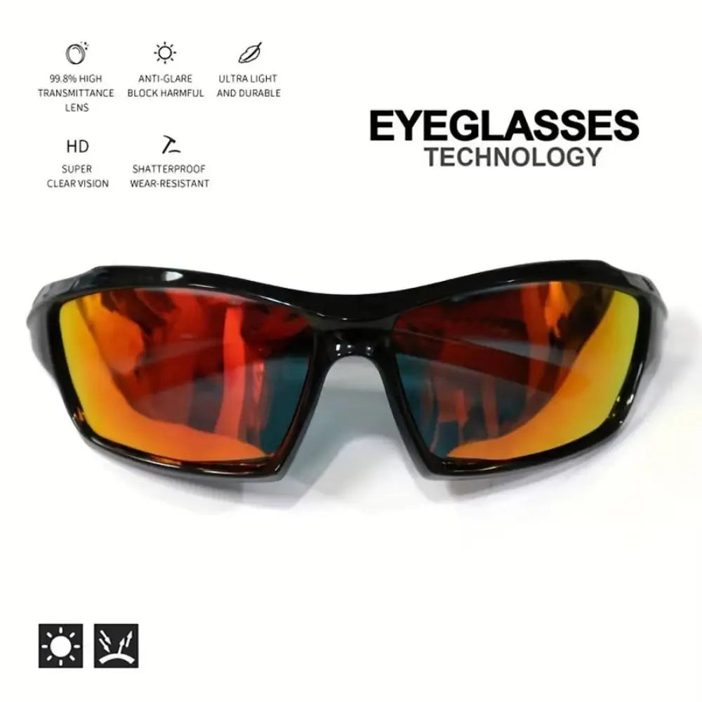 Retro Round ND9 Sunglasses – 9-Level Dimming Anti-UV Lenses Outdoor Sunglasses Axl