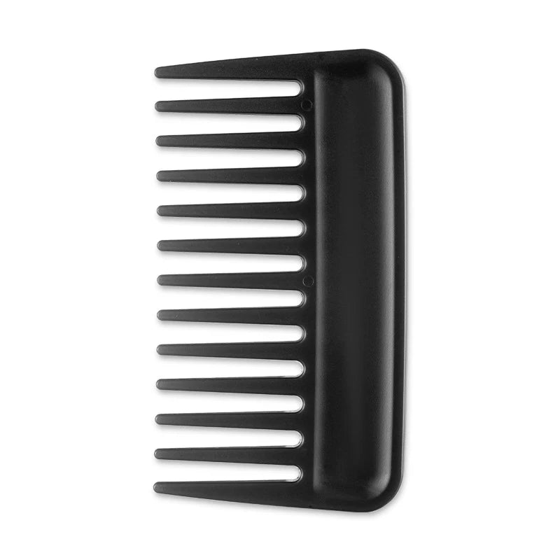 Large Wide Tooth Detangling Comb – Heat-Resistant Hair Styling Wide Tooth Comb Axl Black