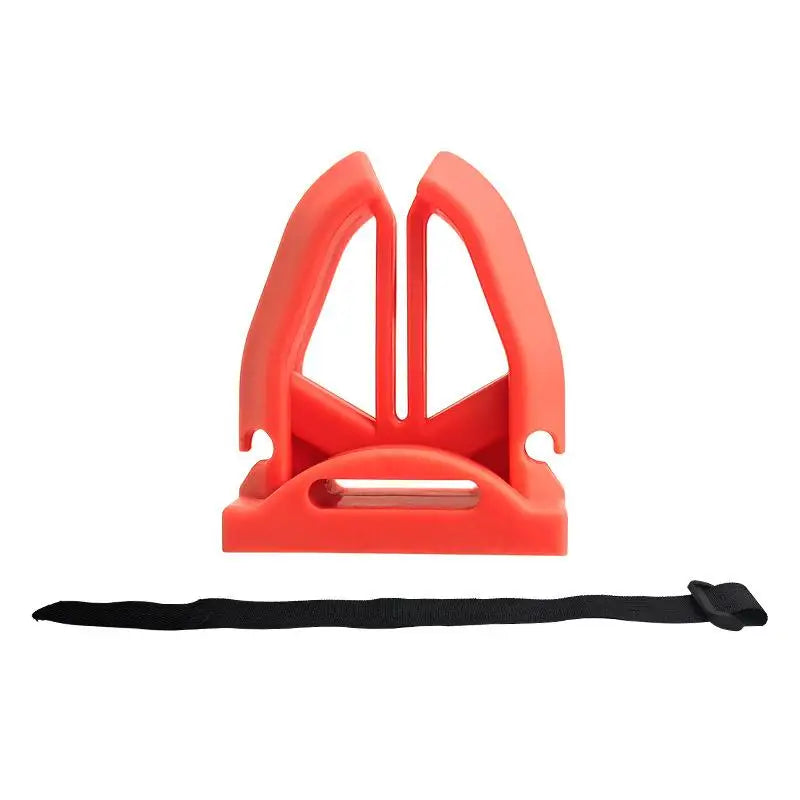 Portable Fishing Rod Holder Clips – Silicone Pole Fastener Fishing Rod Clip Axl 1Pc Orange