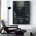 HD Print Album Cover Canvas Wall Art Poster – Home Decor Canvas Wall Art Axl Black5 40X50cmFrameless