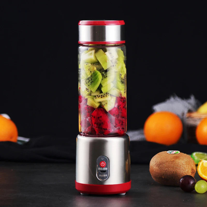 BALASHOV 450ml Portable USB Electric Blender Juicer Cup Portable Electric Juicer Axl