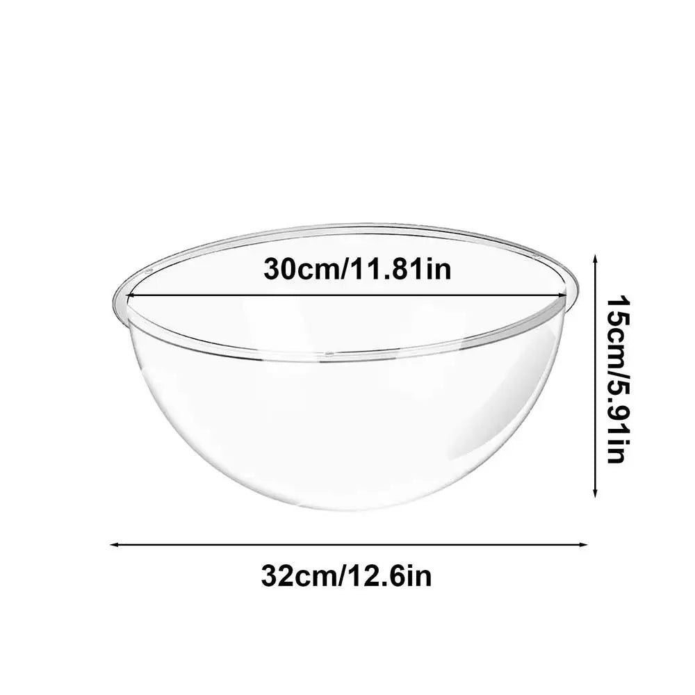 Clear Acrylic Dome Cat Bed – Indoor Climbing & Sleeping Nest Acrylic Cat Bed Axl White