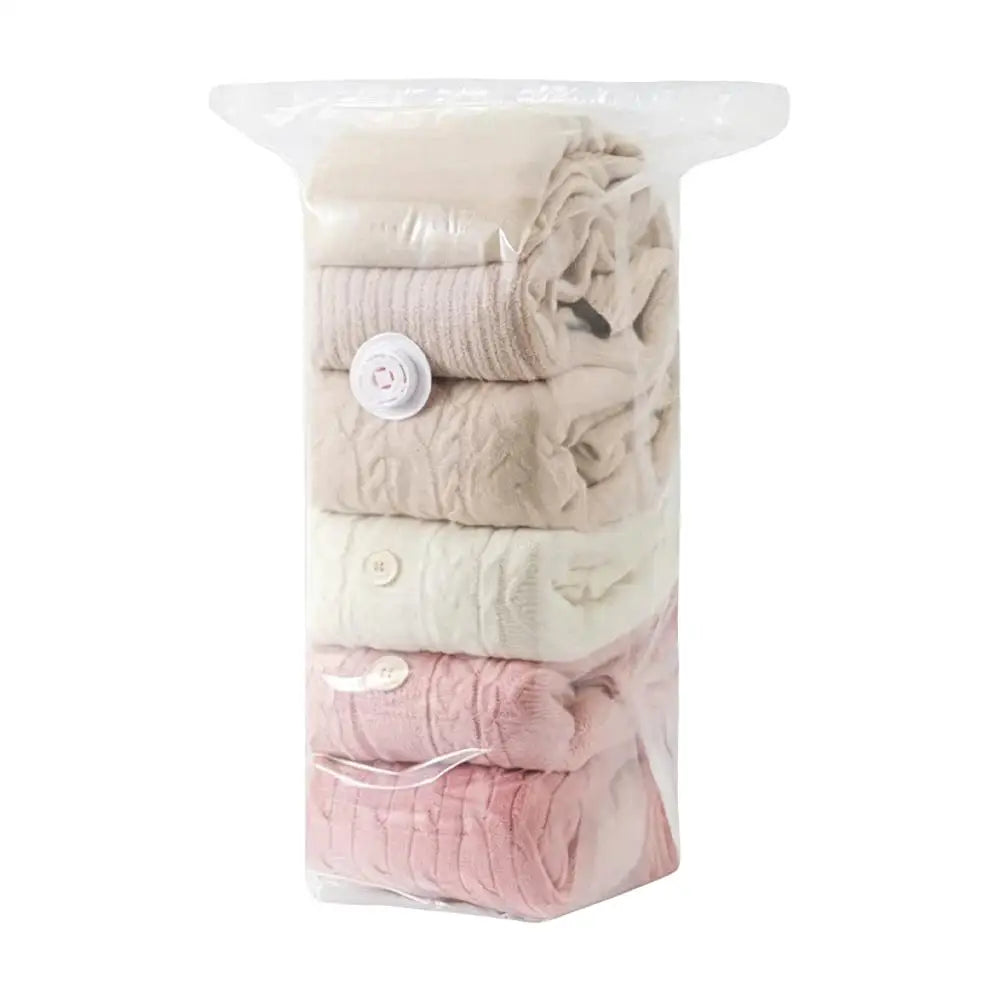 Pump-Free Vacuum Storage Bags for Clothes & Quilts | S–XL Vacuum Storage Bags Axl S 40x60CM