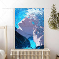 Anime Gojo Waterproof Self-Adhesive Wall Poster | Room Decor Anime Wall Poster Axl z1 10x15cm No Frame