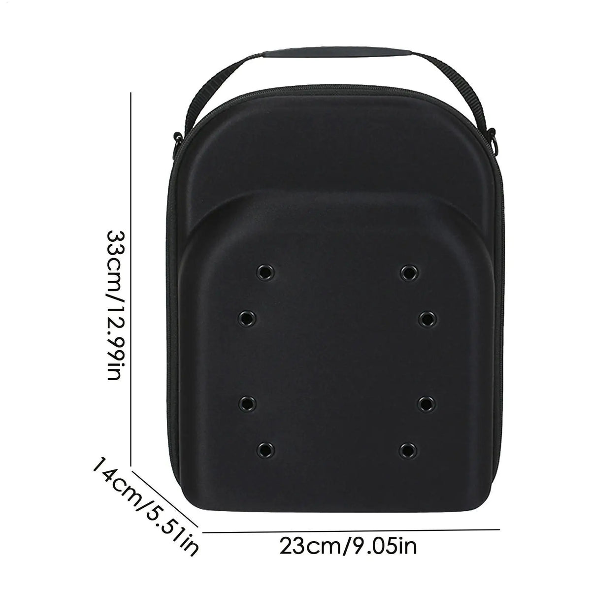 EVA Baseball Cap Travel Case – Holds 6 Hats, Dustproof Hat Travel Case Axl