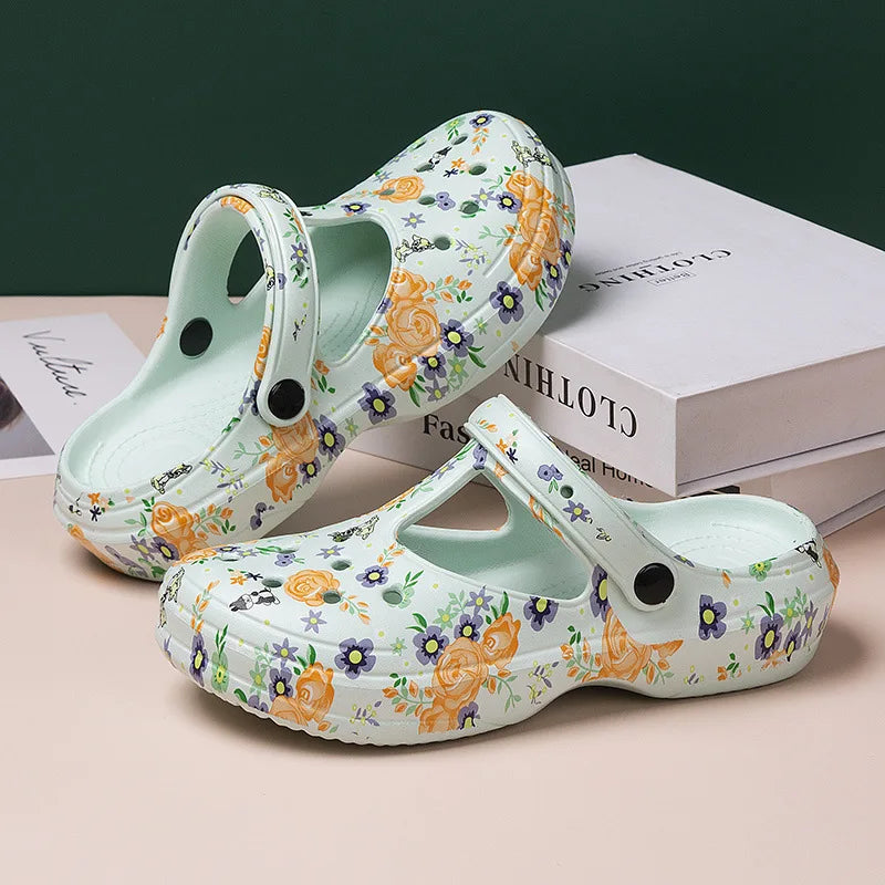 Women's Thick Sole EVA Slippers – Waterproof Beach Sandals Women's EVA Sandals Axl